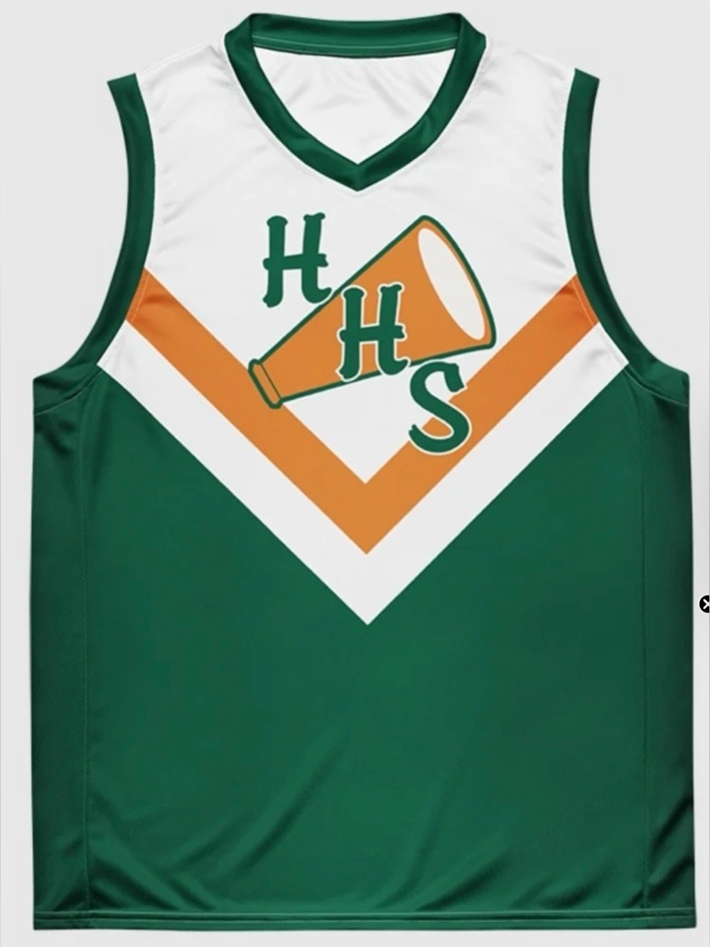 NWOT Netflix Stranger Things Hawkins High School Cheerleader Jersey